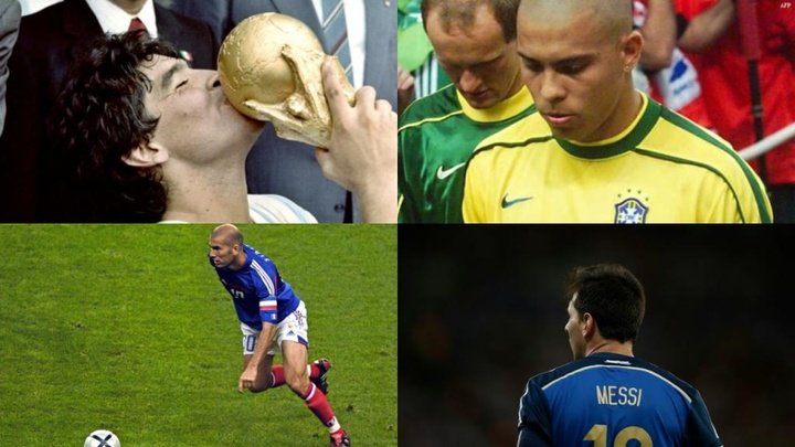 The 9 World Cup Golden Ball winners