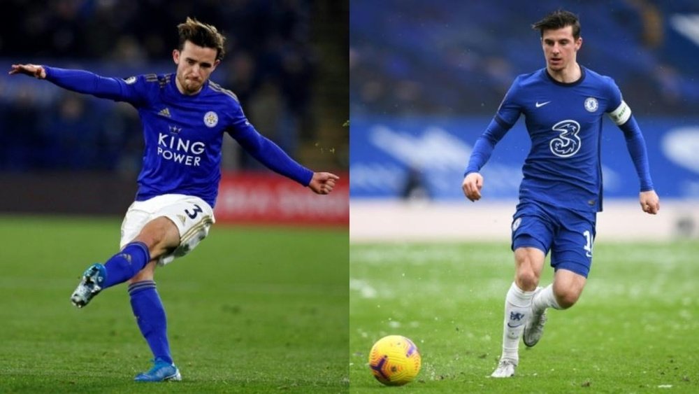 Ben Chilwell and Mason Mount went to an illegal party. AFP