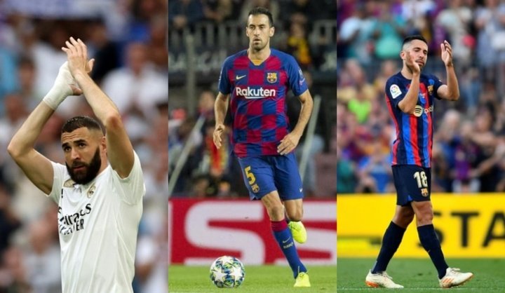 Un 'Clásico' en busca de nuevas leyendas tras el adiós de Benzema, Busquets y Alba