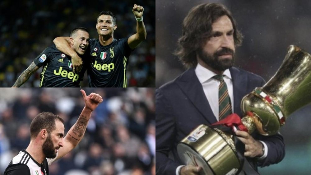 Juventus hope to get rid of some players. Montage/EFE/AFP