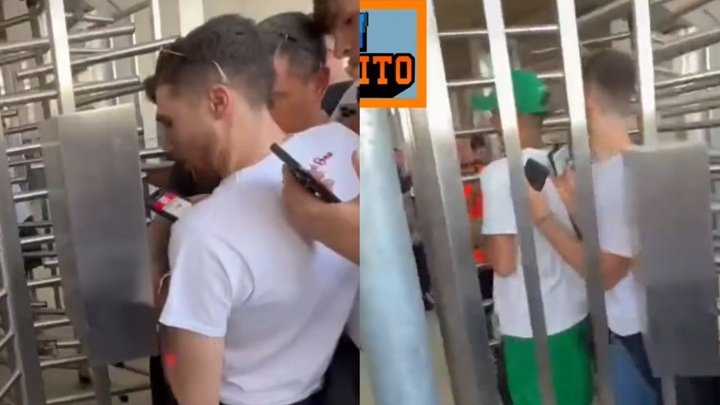 Roma fans sneak in twos past non-existent security