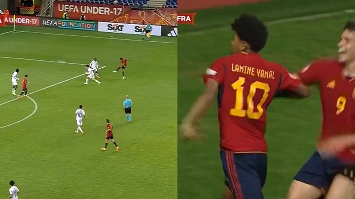 Lamine Yamal no se cansa de hacer golazos: ¡adelantó a España ante Francia!