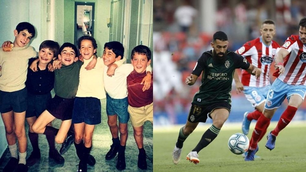 El niño de Cuéntame que ahora es futbolista profesional. Instagram/bravodima17/LaLiga