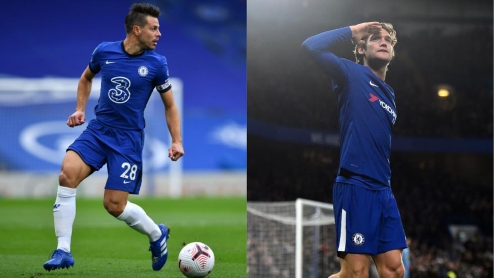 13 millions pour Azpilicueta et 13 millions de plus pour Marcos Alonso. AFP/EFE