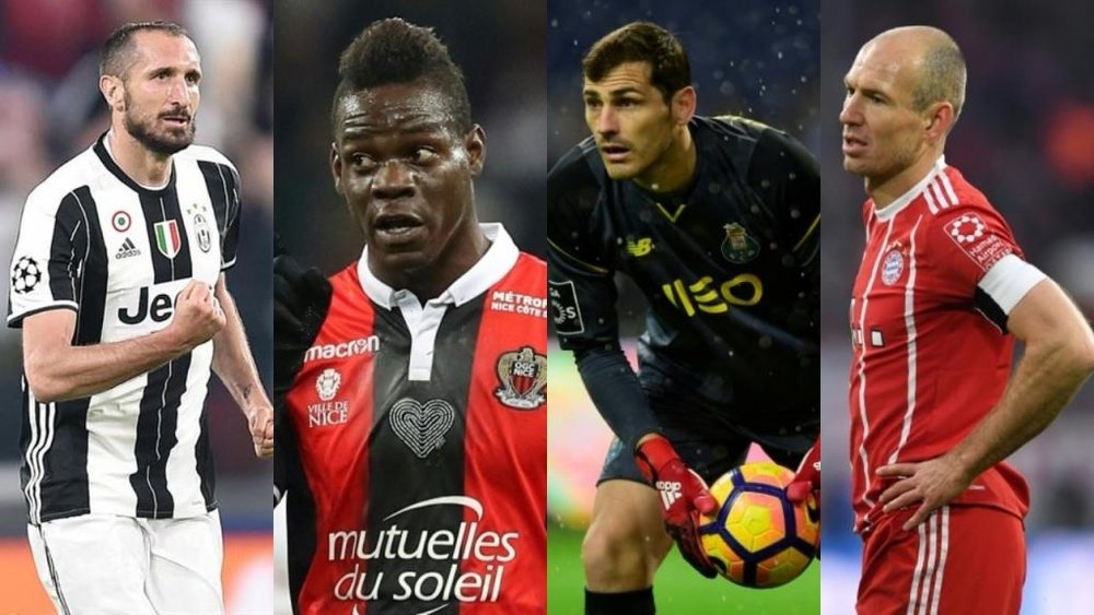 Várias estrelas não renovaram o contrato com a sua equipa. BeSoccer