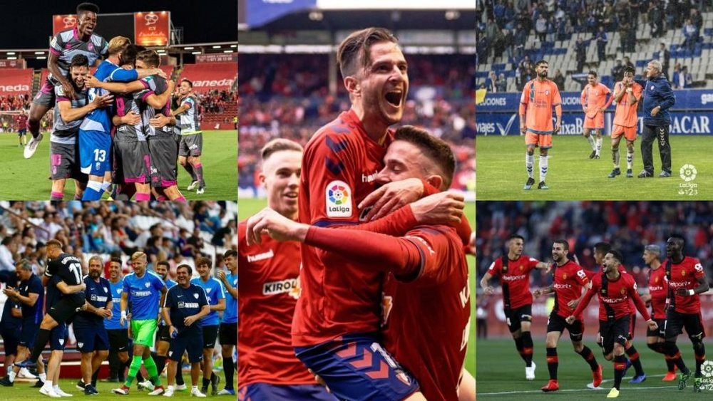 Así la clasificación de Segunda División 2018-19. LaLiga