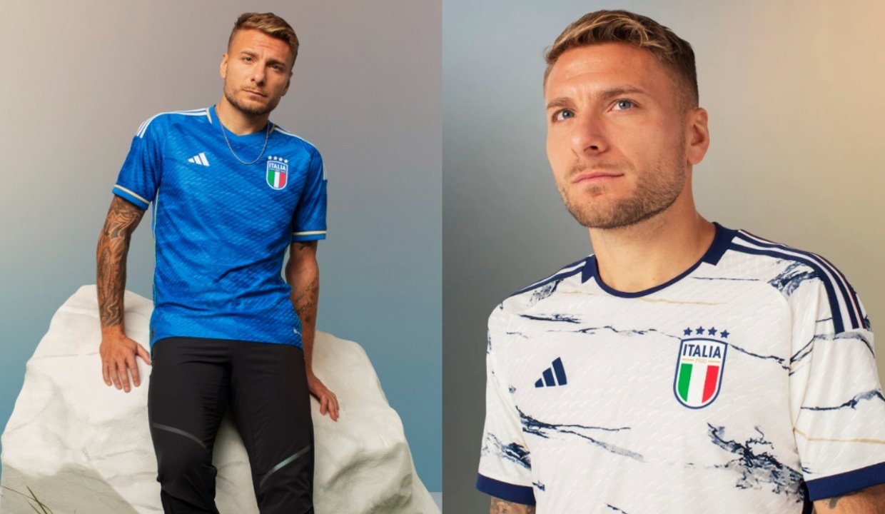 Italy have revealed their new shirt. Adidas