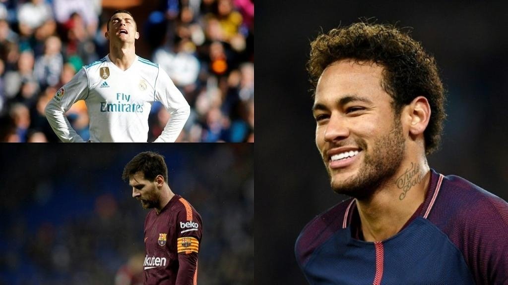 Neymar has more goals than Ronaldo and more assists than Messi