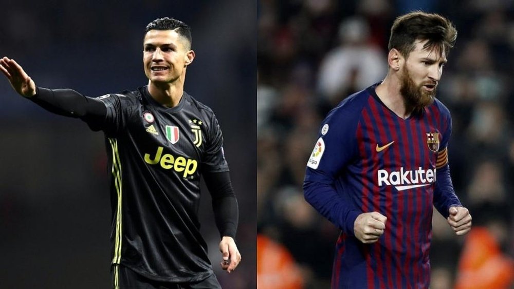 Ronaldo and Messi could meet in the final. Montaje/BeSoccer