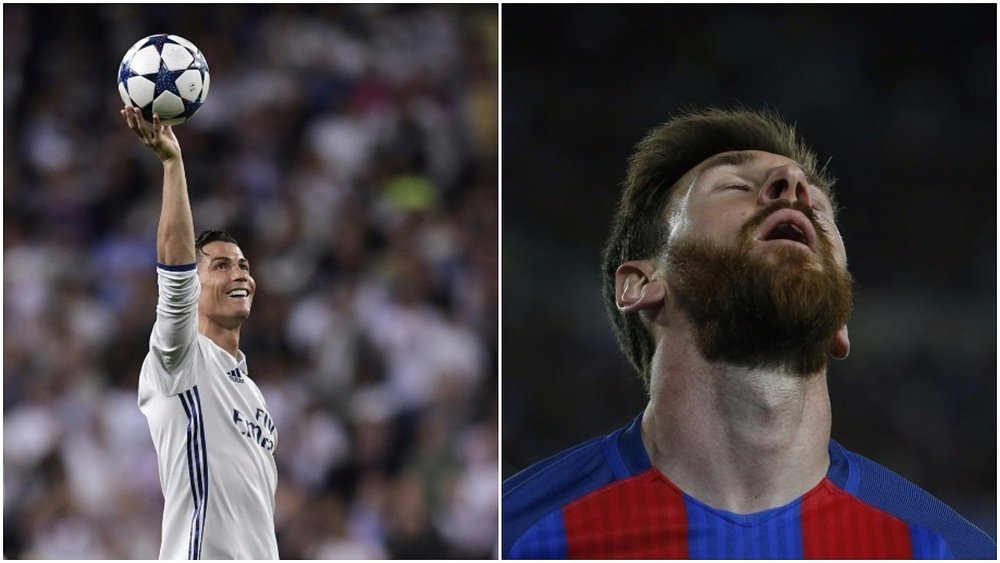Cristiano e Messi, face a face. BeSoccer