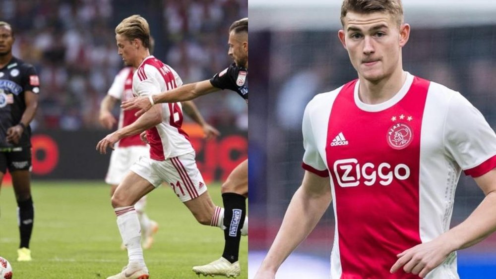 Ajax are asking for a huge sum for De Jong and De Ligt. EFE