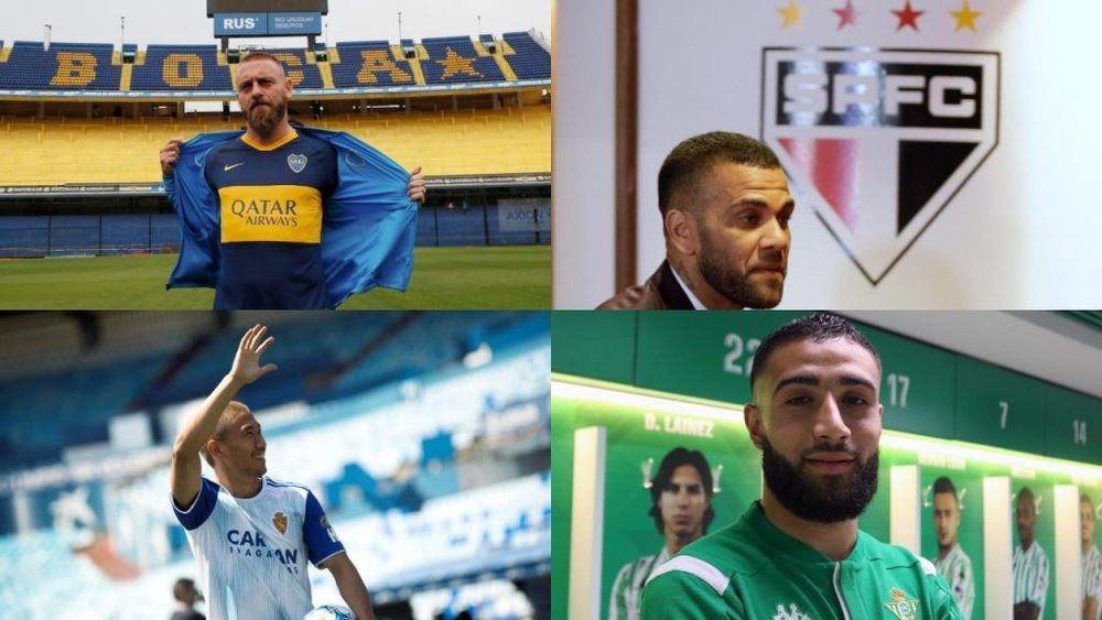 Los fichajes más 'random' del mercado de verano de 2019. BeSoccer/EFE/Betis/Boca