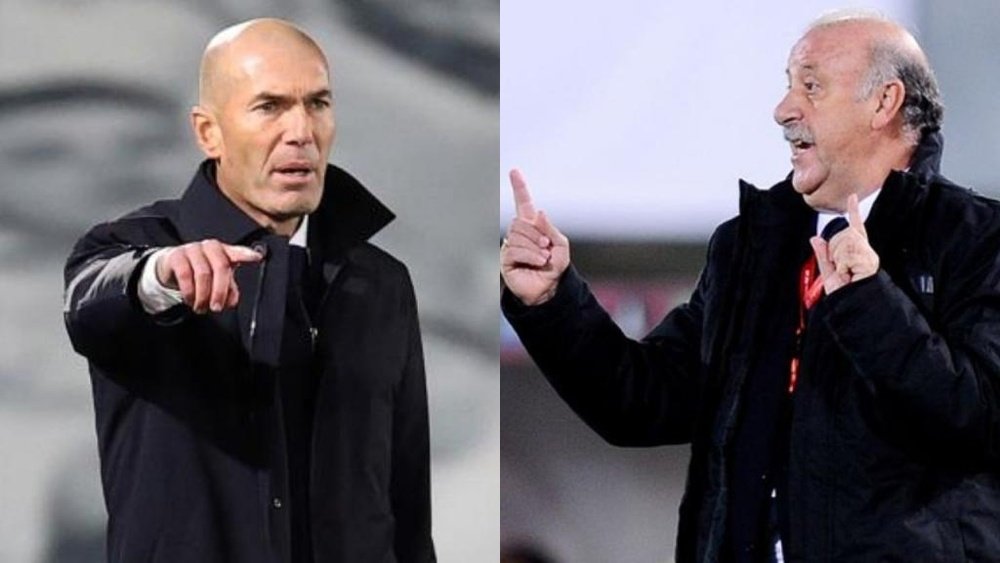 Zidane se mira al espejo de Del Bosque con cuatro títulos más. EFE