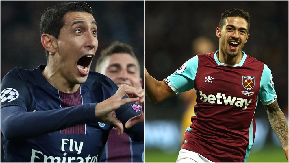 Di Maria and Lanzini are targets for Barcelona. BeSoccer