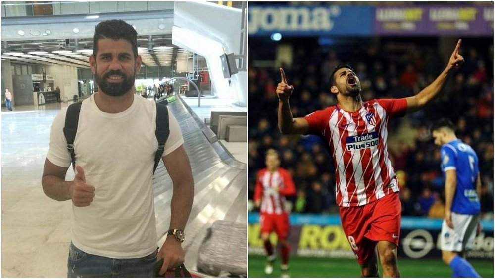 Diego Costa ha perdido diez kilos en unos meses. BeSoccer