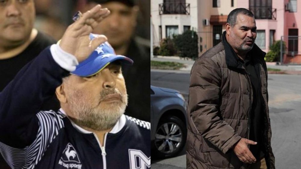 Temen por la salud de Maradona. Montaje/EFE