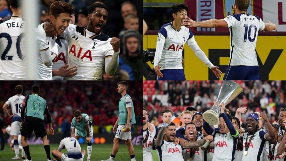 Son is set to play his last game for Tottenham. EFE/AFP