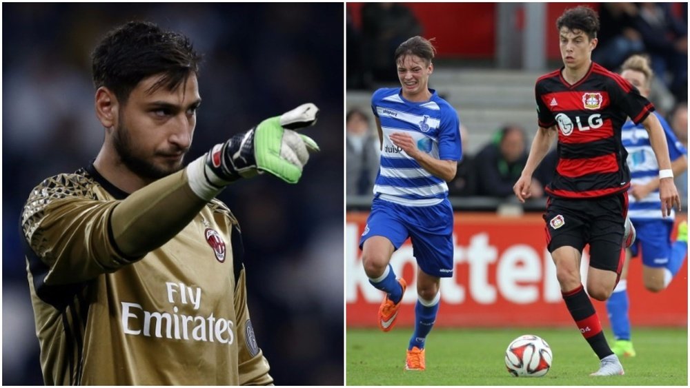 Donnarumma y Kai Havertz, dos de los jugadores más prometedores del mundo. BeSoccer