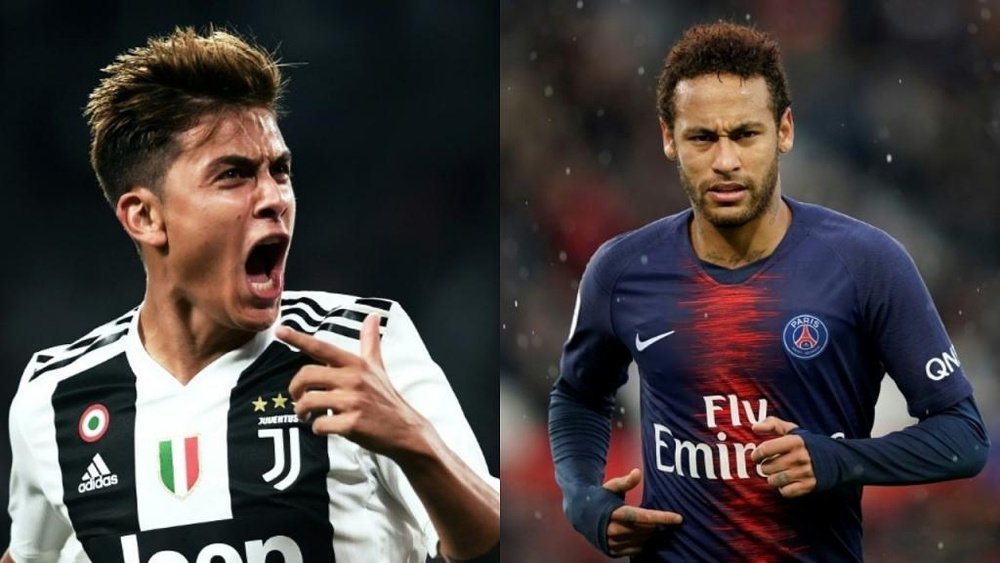 El as de la Juventus para fichar a Neymar se llama Dybala. BeSoccer