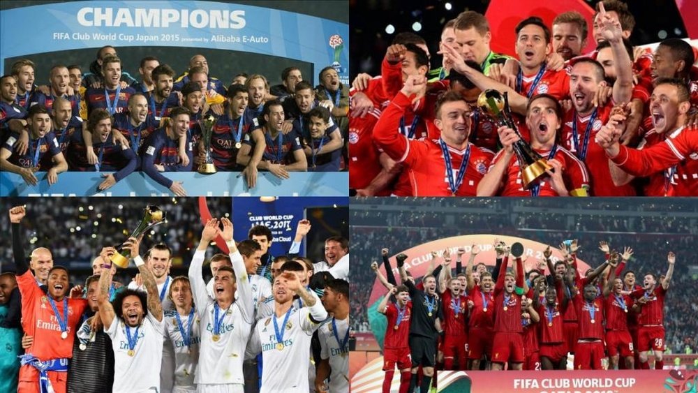 Desde 2012, Europa ha ganado todas las ediciones del Mundial de Clubes. AFP