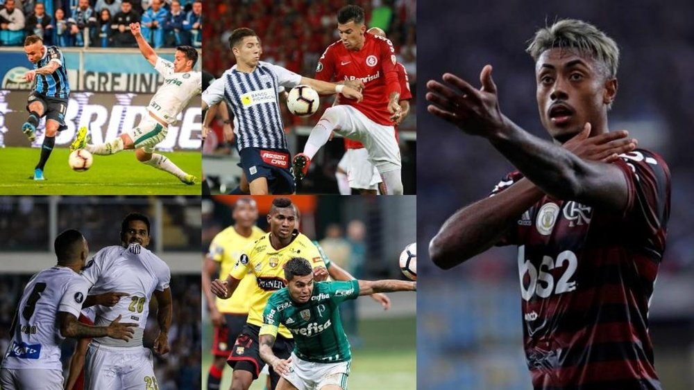 Les meilleurs joueurs du championnat brésilien 2019. EFE