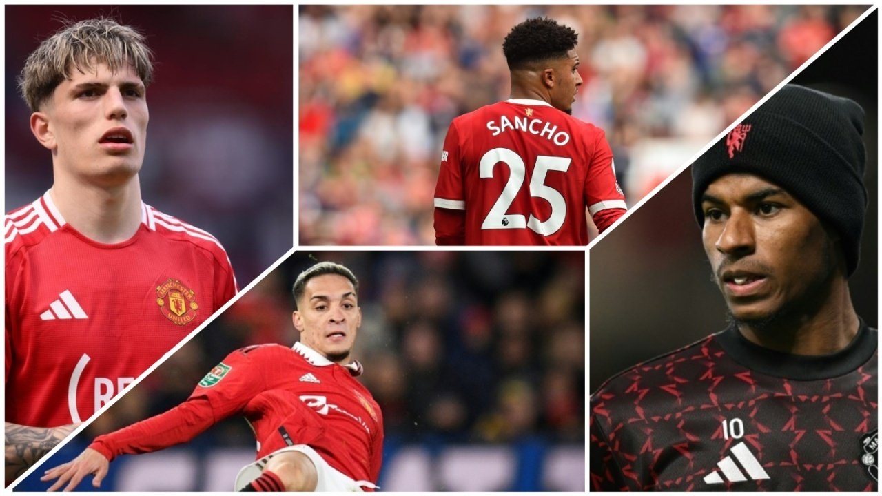 Desbandada en Old Trafford: Rashford, Garnacho, Antony y Sancho piden salir al United