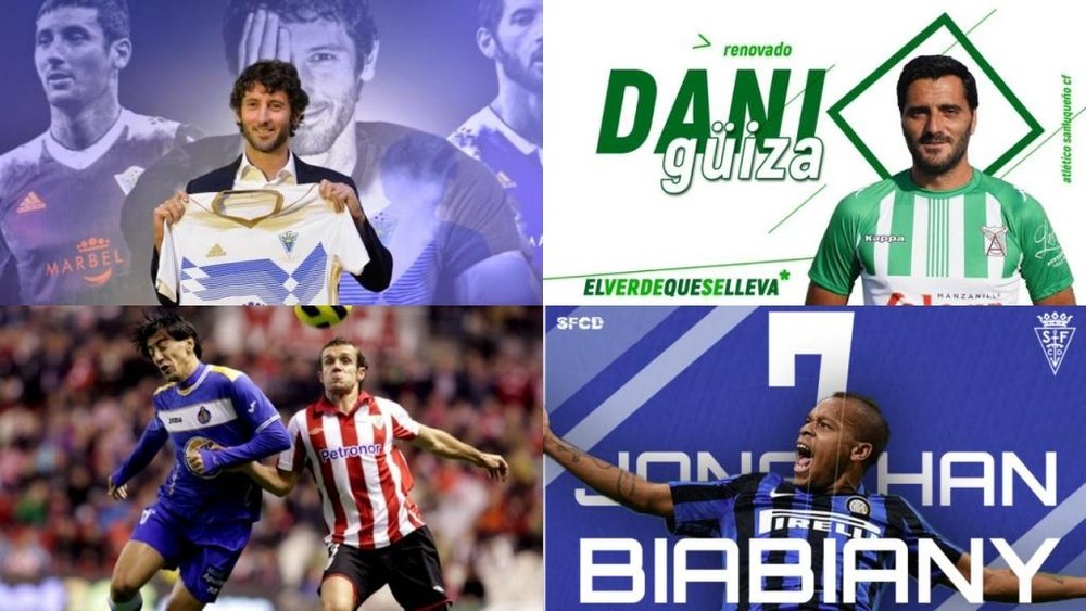 Fichajes de barro... y muy random: diez estrellas en el fútbol modesto. Montaje
