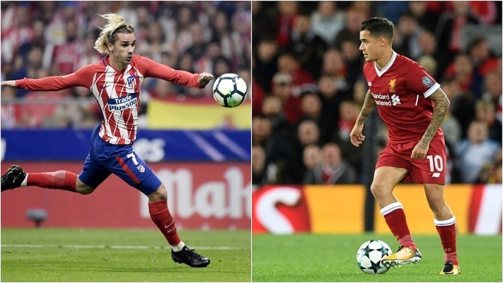 Griezmann and Coutinho are on Barcelona's radar. BeSoccer