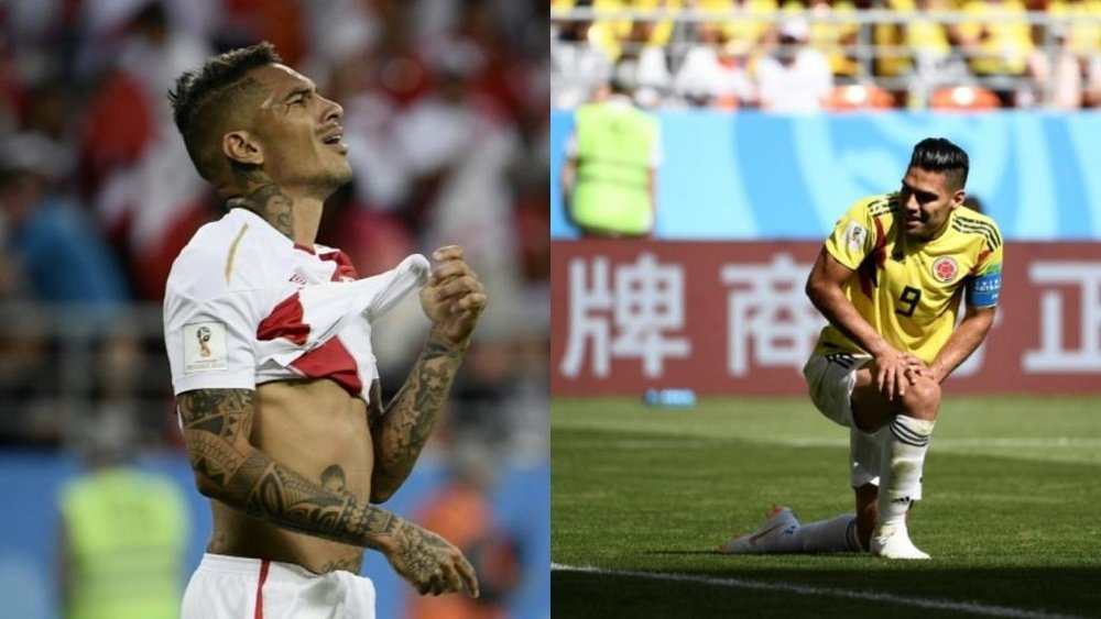 Perú y Colombia empezaron con derrota en el Mundial. BeSoccer