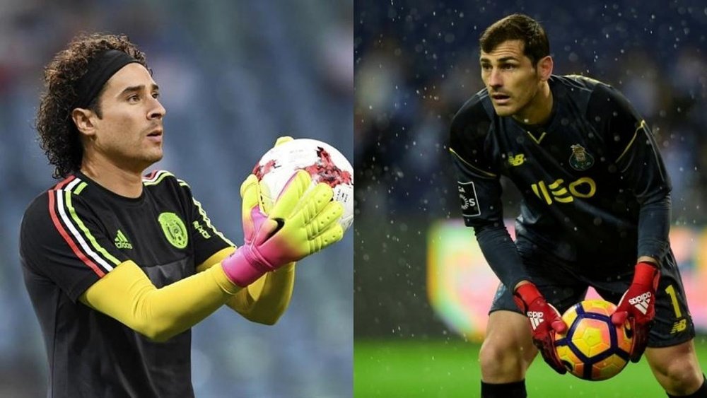 Ochoa poderá ser o substituto de Casillas. Montaje/EFE/AFP