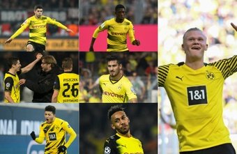 Many players excelled from a very young age at Dortmund. EFE/AFP