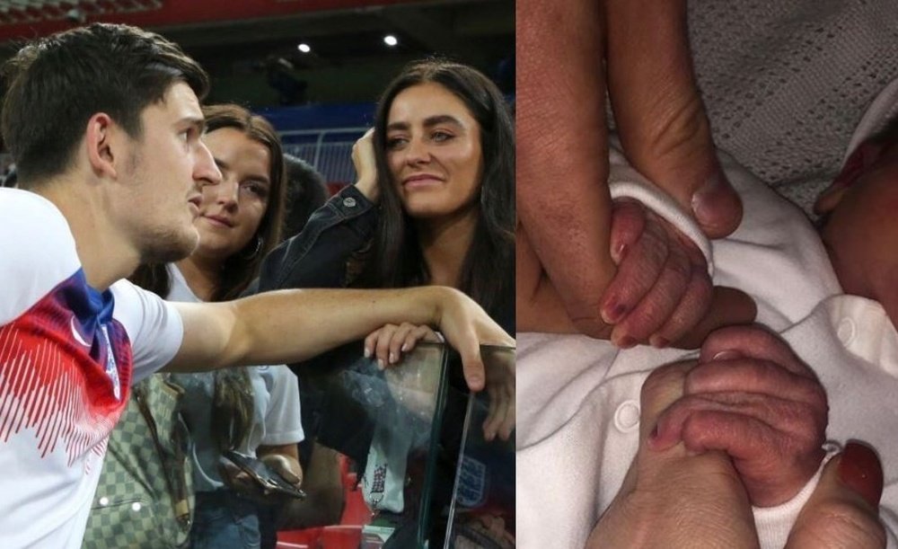 Nueve meses después, nació la hija de Harry Maguire. HarryMaguire/FerHawkins