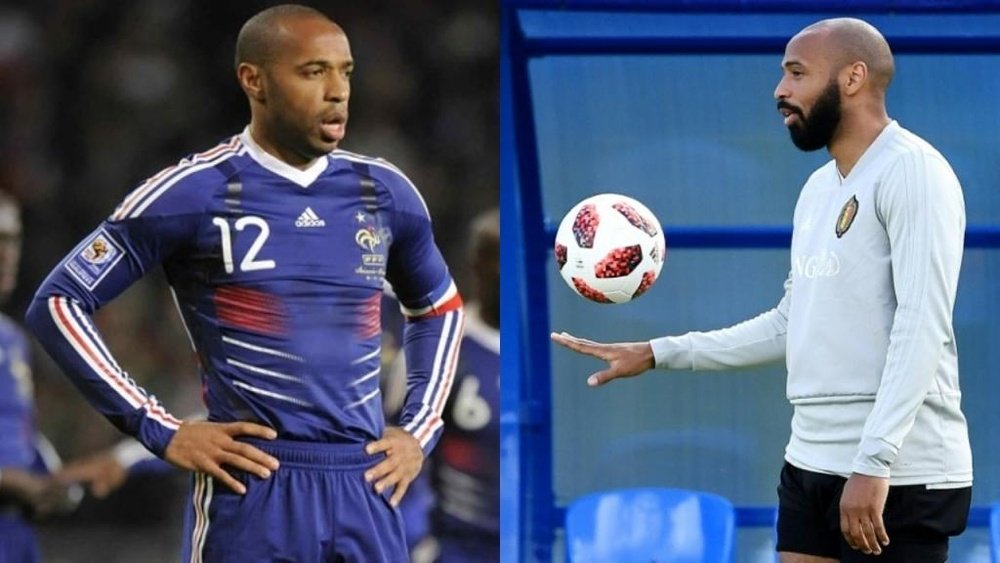 Henry will go up against his own country in the World Cup semi-finals in Russia on Tuesday. AFP