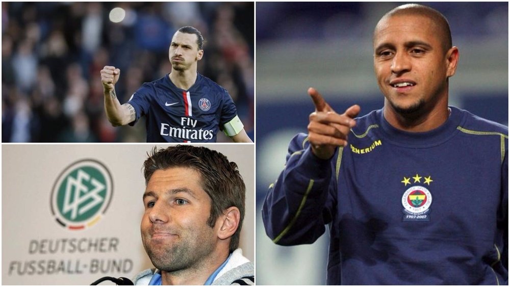 Collage de Hitzlsperger, Roberto Carlos et Ibrahimovic. BeSoccer