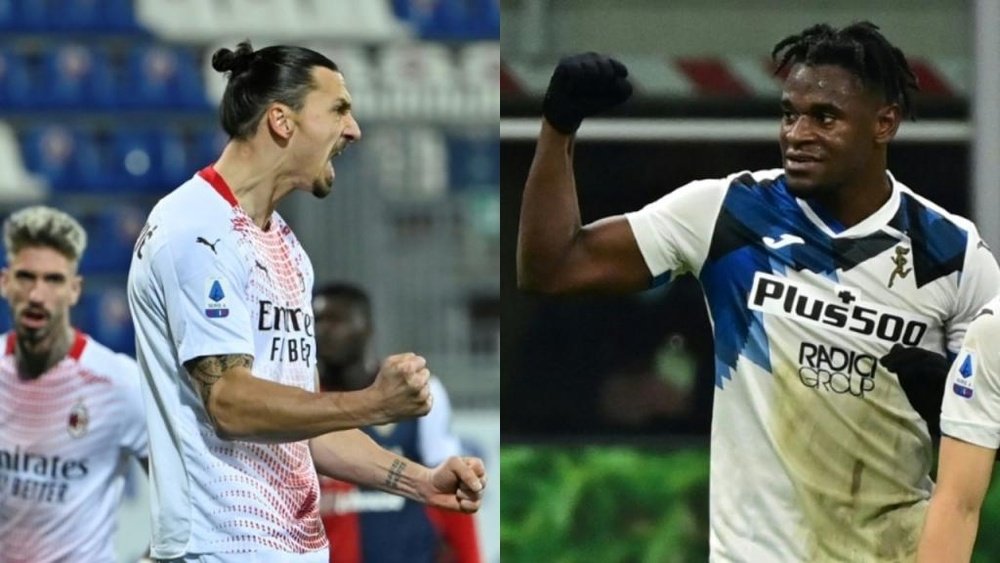 Ibrahimovic provocou Zapata. AFP