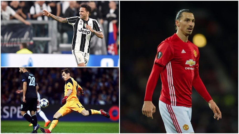 Ibrahimovic, Casillas and Dani Alves are among those whose contracts expire. BeSoccer