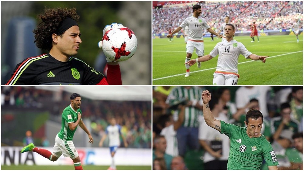 'Chicharito', Ochoa, Guardado y Carlos Vela, entre los mejores mexicanos en FIFA 18. BeSoccer
