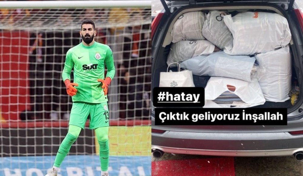 Ismail Çipe ayudará tras los terremotos en Turquía. Instagram/ismailcipe