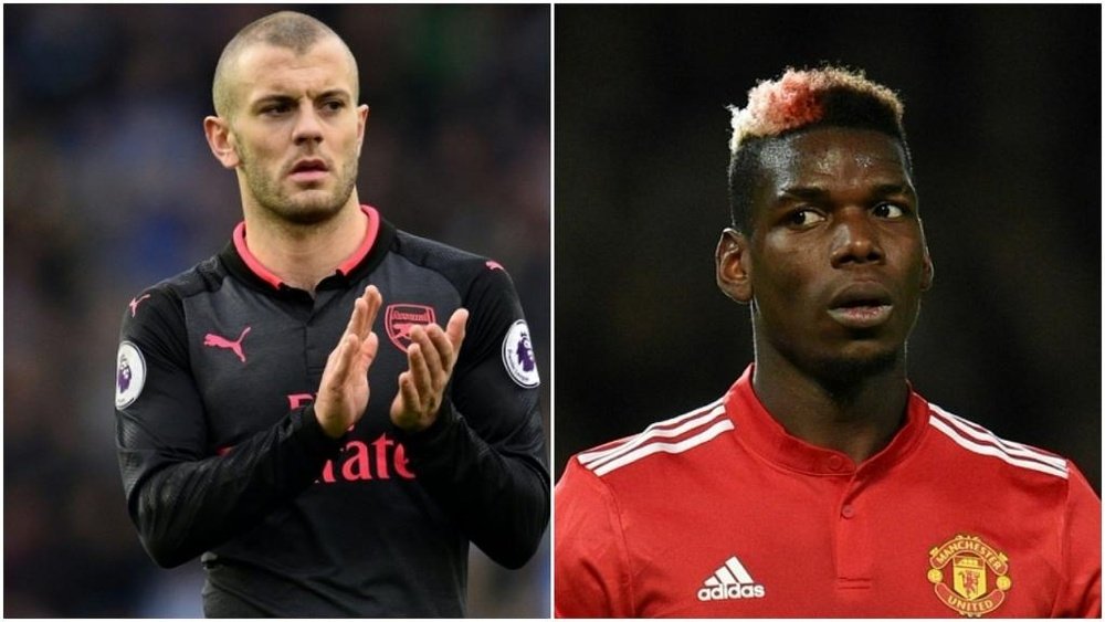 Wilshere and Pogba go head-to-head on Sunday. BeSoccer