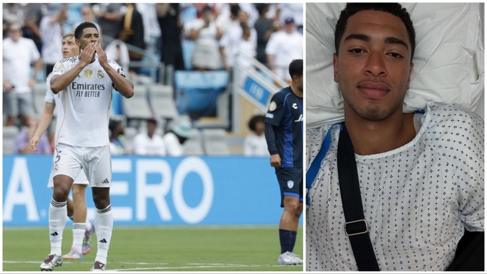 Bellingham underwent surgery. EFE/Instagram