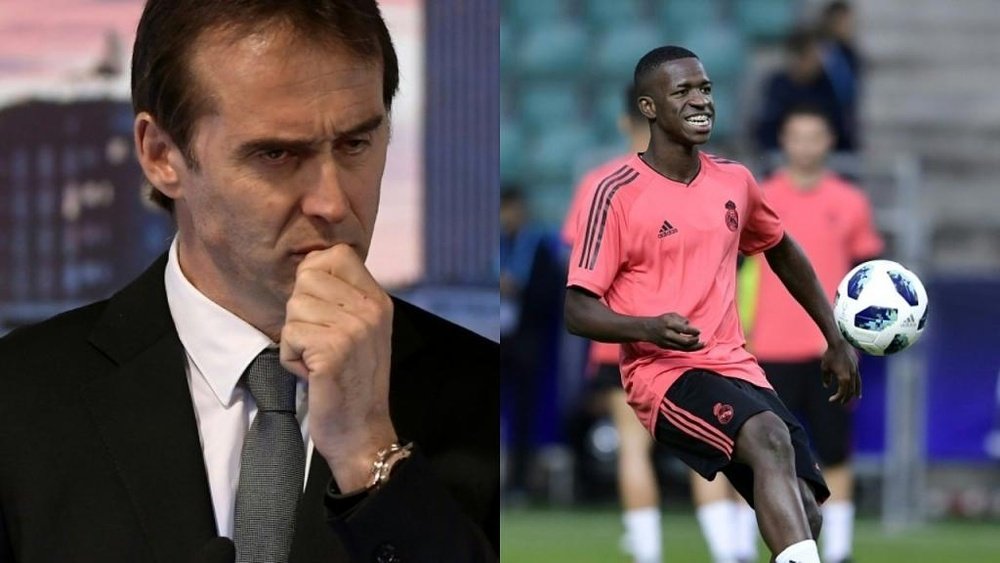 The Real Madrid head coach needs to decide where Vinícius will be playing this season. BeSoccer