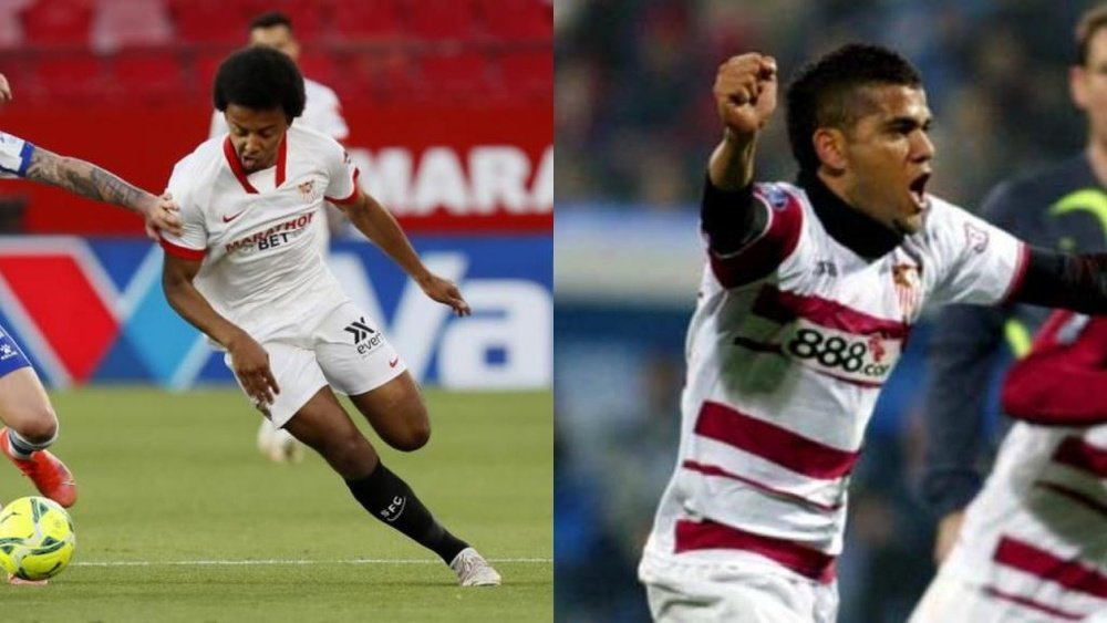 Koundé, ¿el Dani Alves de 2007 transportado a 2021?. EFE