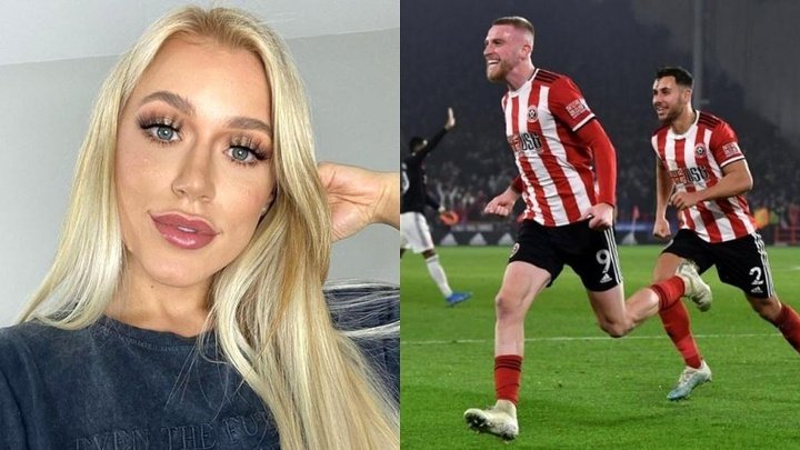 La afición del Sheffield United dedicó un cántico a McBurnie... y a una actriz porno