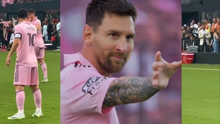 O que significa a nova comemoração de Messi?