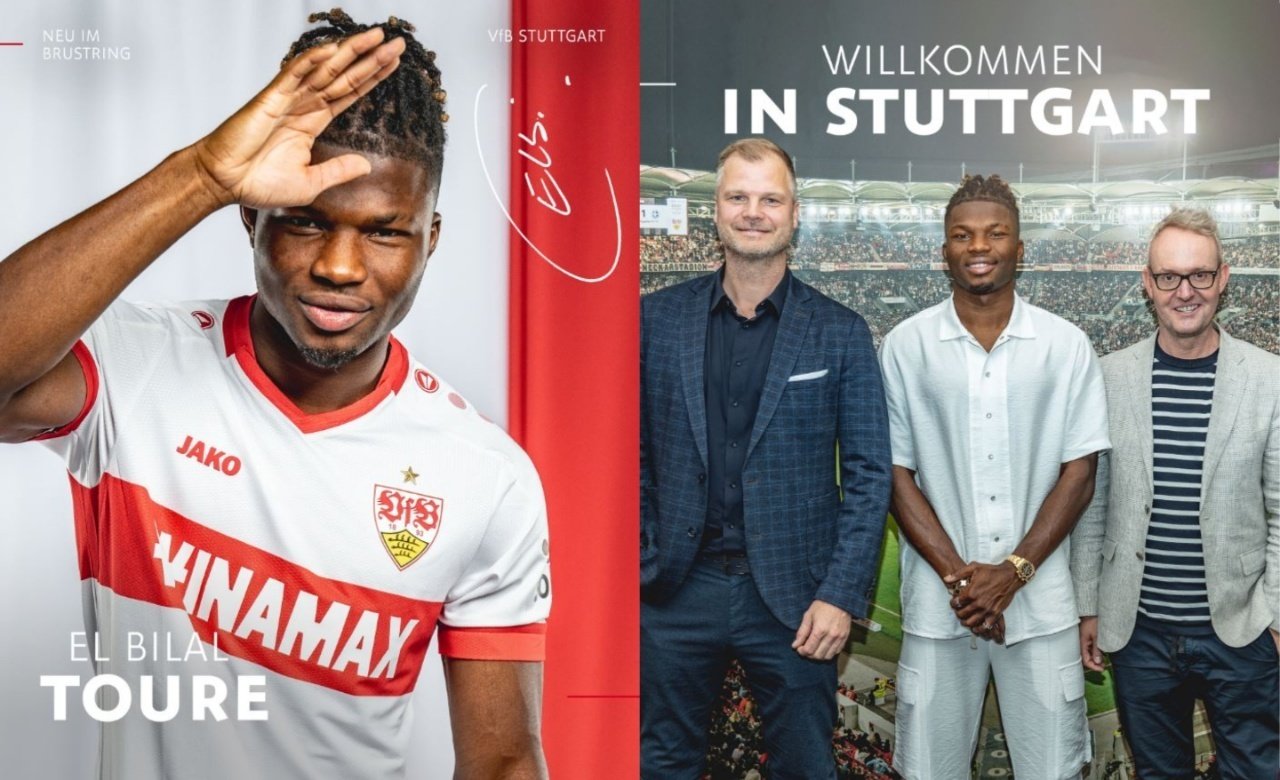 Un delantero más para el Stuttgart: El Bilal Touré llega cedido