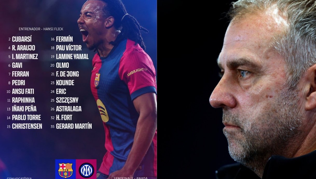 Lista de 22 del Barça para el Inter. FC Barcelona/EFE