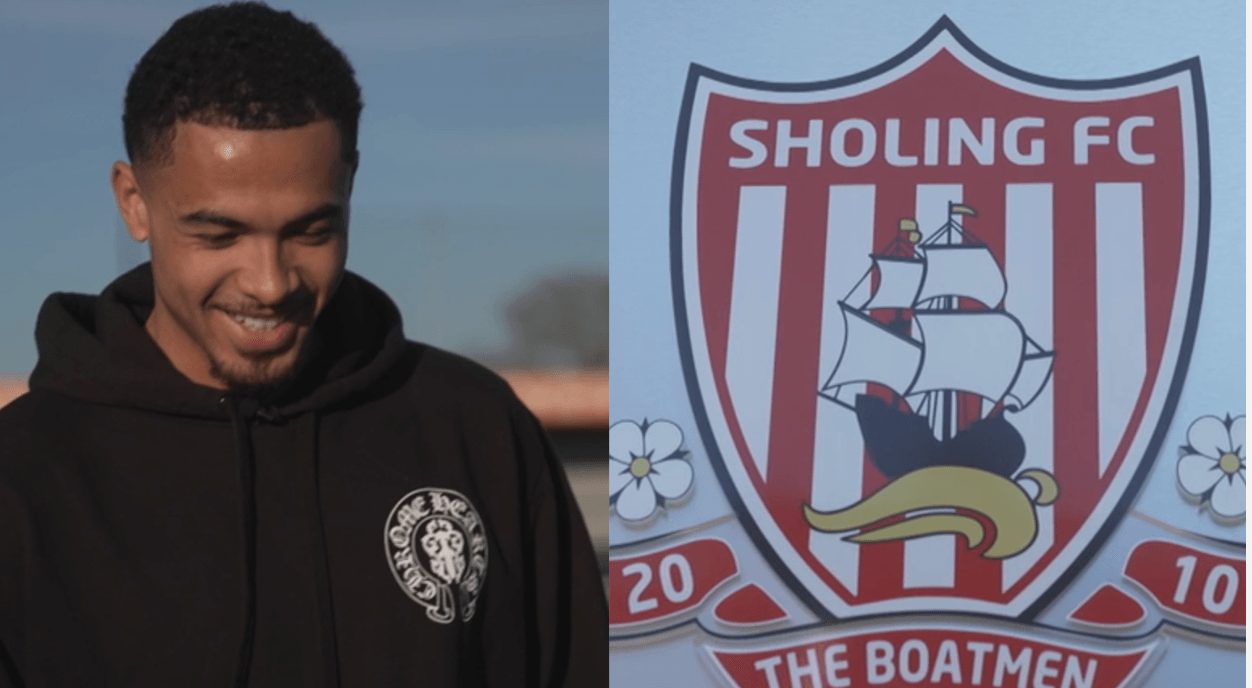 Levi Colwill is fully committed to his project with Sholing. It's the club of his family and his childhood, and he provides logistical and financial support to help them continue to make great strides.