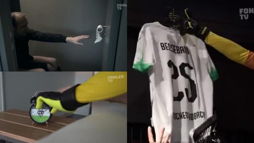 El 'Gadbach publicó un divertido vídeo. Twitter/Borussia