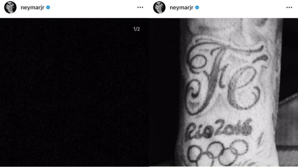 Neymar se uniu à onda de mobilizações contra o preconceito racial. Instagram/neymarjr