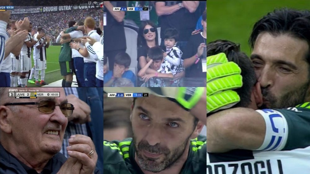 Buffon's farewell was certainly emotional. BeSoccer
